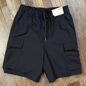 Stylus Brand 8" Inseam Quick-Dri Stretch Cargo Shorts Men's Small Black NWT